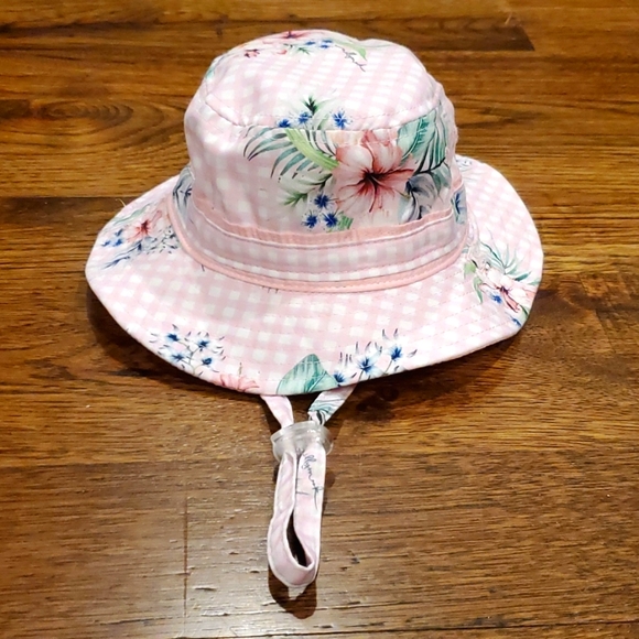 Baby girls Millymook floral bucket hat size 0-12M - Picture 1 of 3